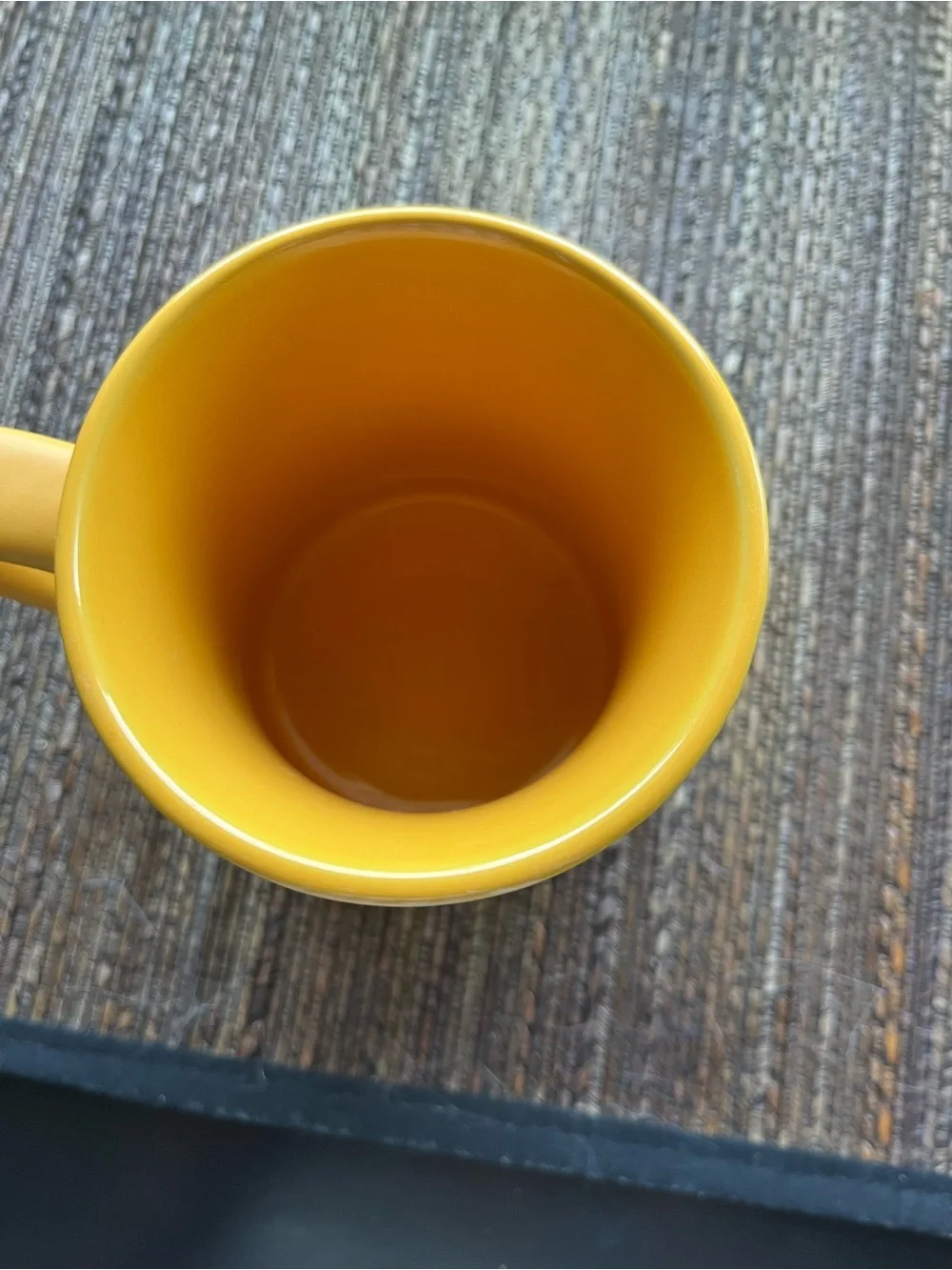 Mission Made Ceramic Mug in Matte Gold Color